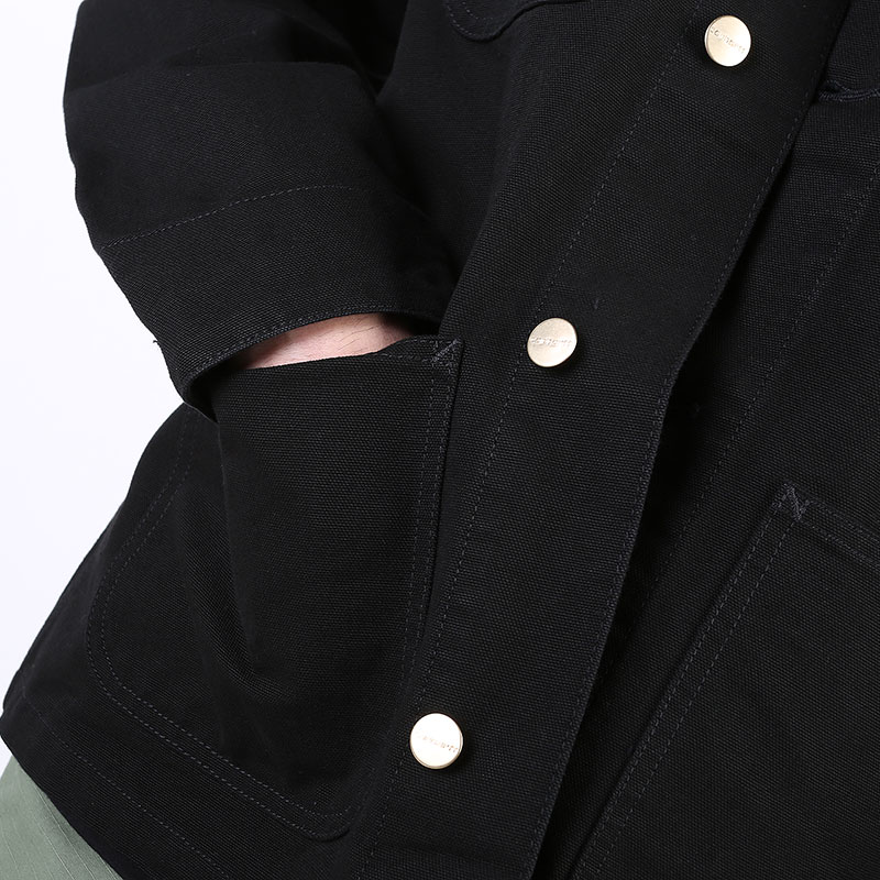 Мужская куртка Carhartt WIP Michigan Coat (I026480-black)  - цена, описание, фото 4